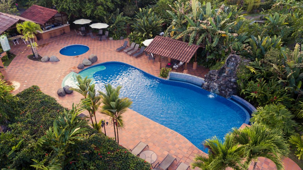 Casa Luna Hotel & Spa — pool surrounded by tropical gardens